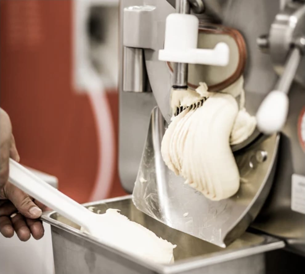 Handwerkliche Gelato-Produktion